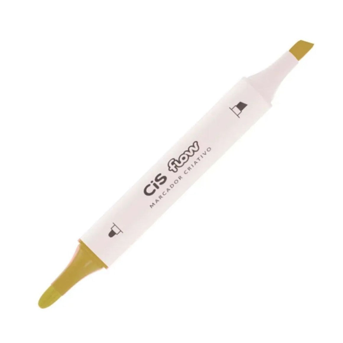 Cis Flow Marcador Criativo - 6 Cores Metálicas Cis