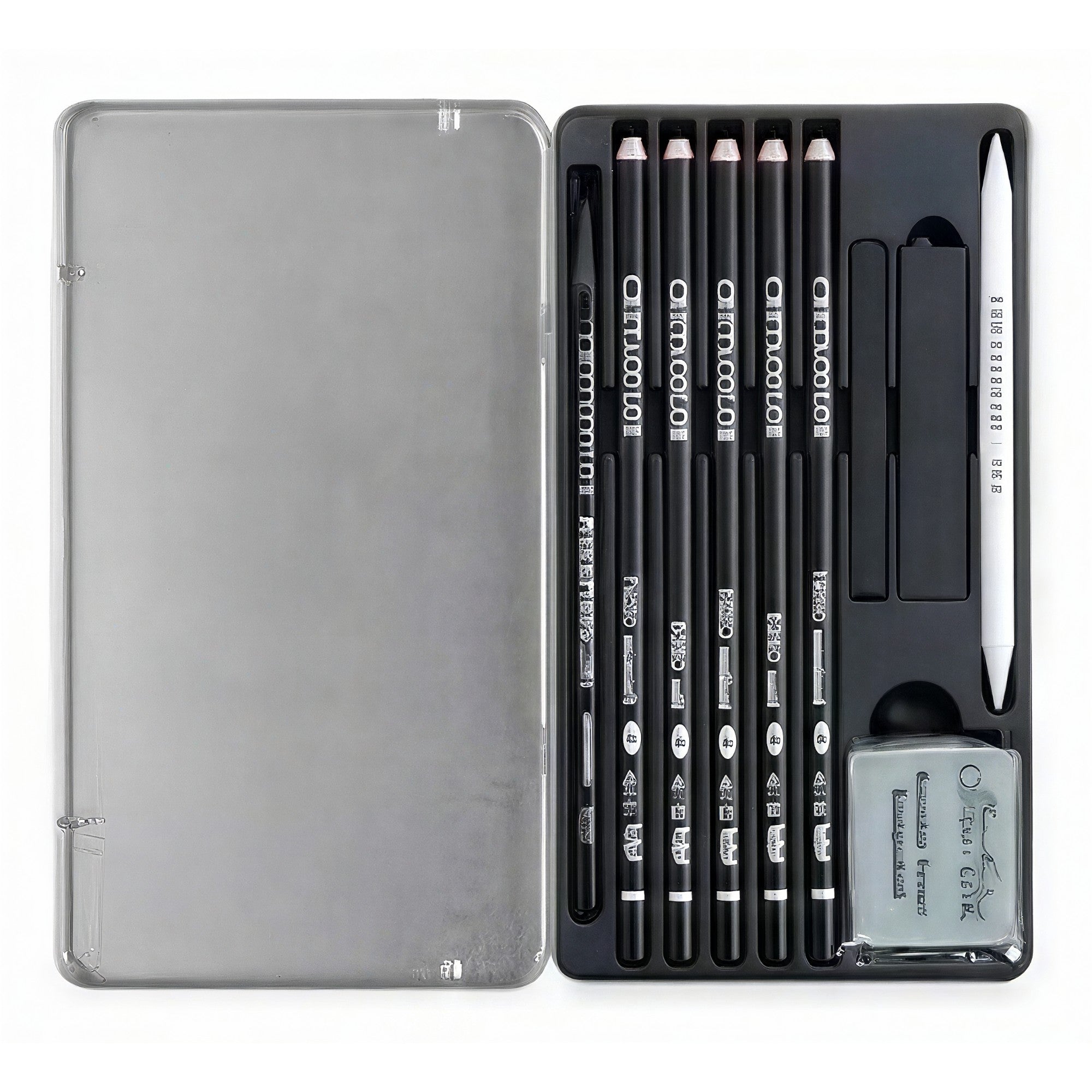 Conjunto Cretacolor Deep Black Drawing - 10 Itens Cretacolor