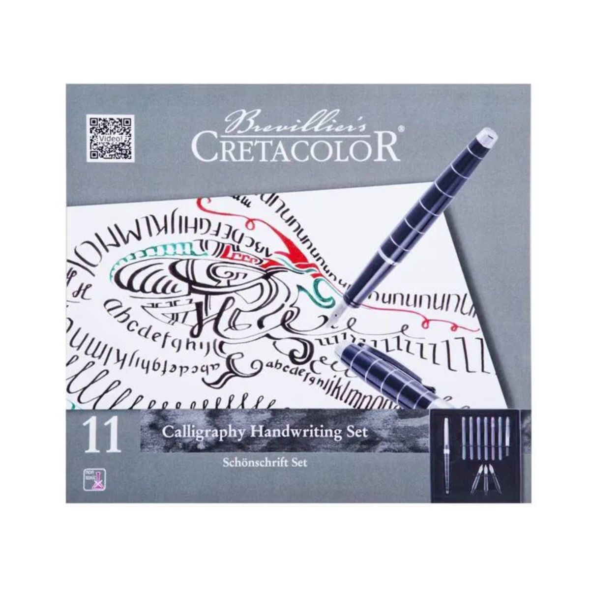 Conjunto de Caligrafia Cretacolor Calligraphy - 11 itens Livraria Skilo