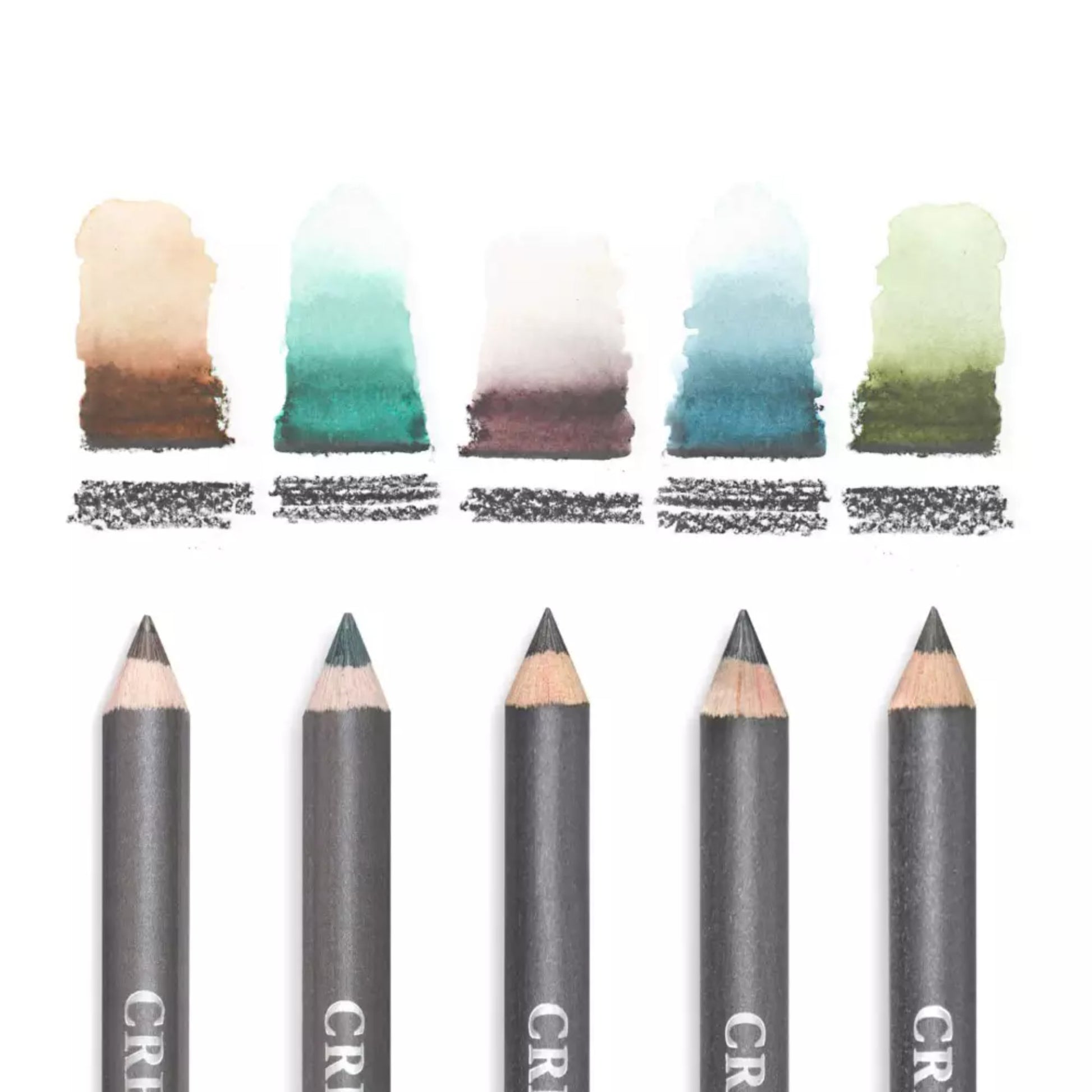 Conjunto de Lápis Grafite Aquarelavel Cretacolor AquaGraph  - 6 Itens Cretacolor