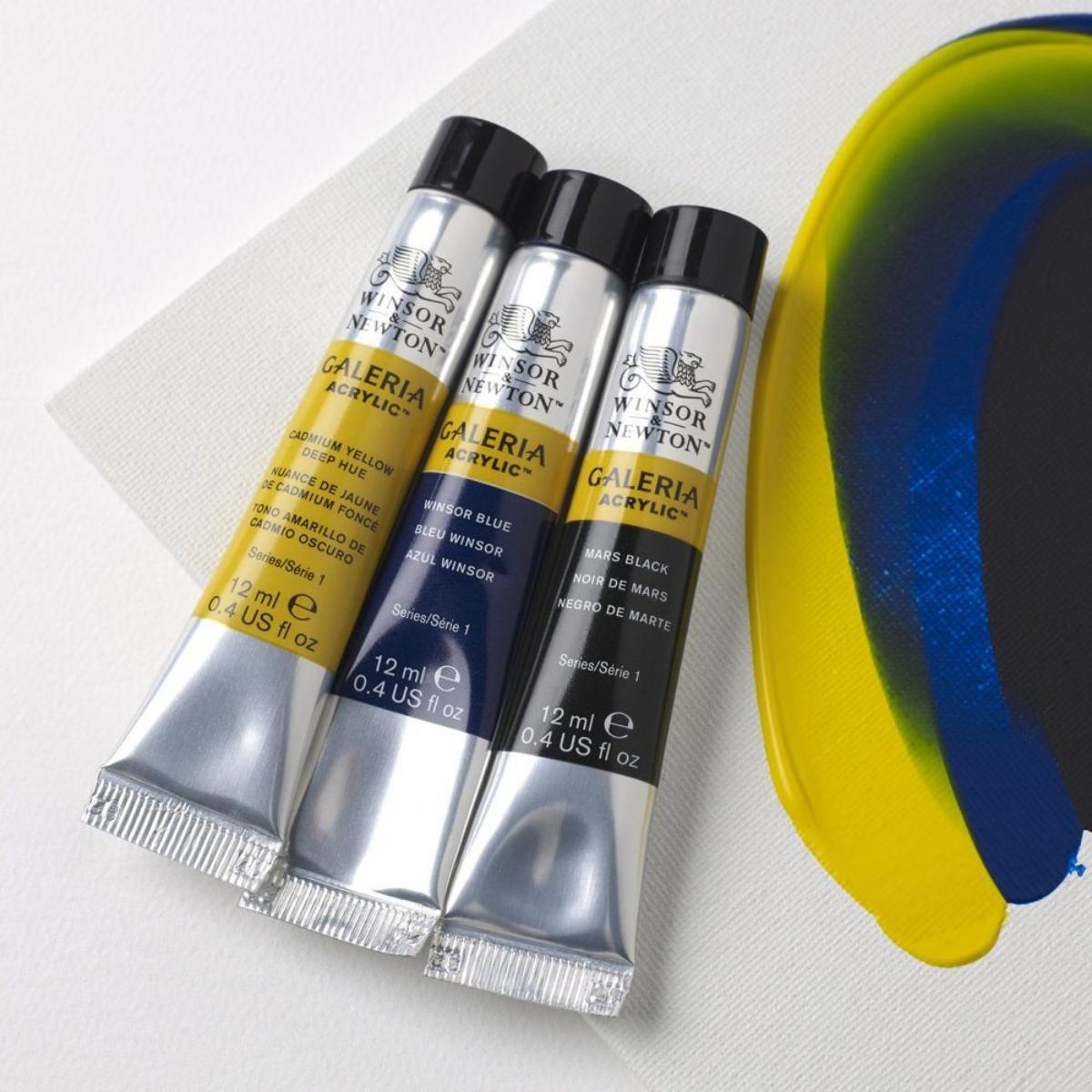 Conjunto de Tinta Acrilica Winsor & Newton Galeria - 20 Cores- 12ml Winsor & Newton