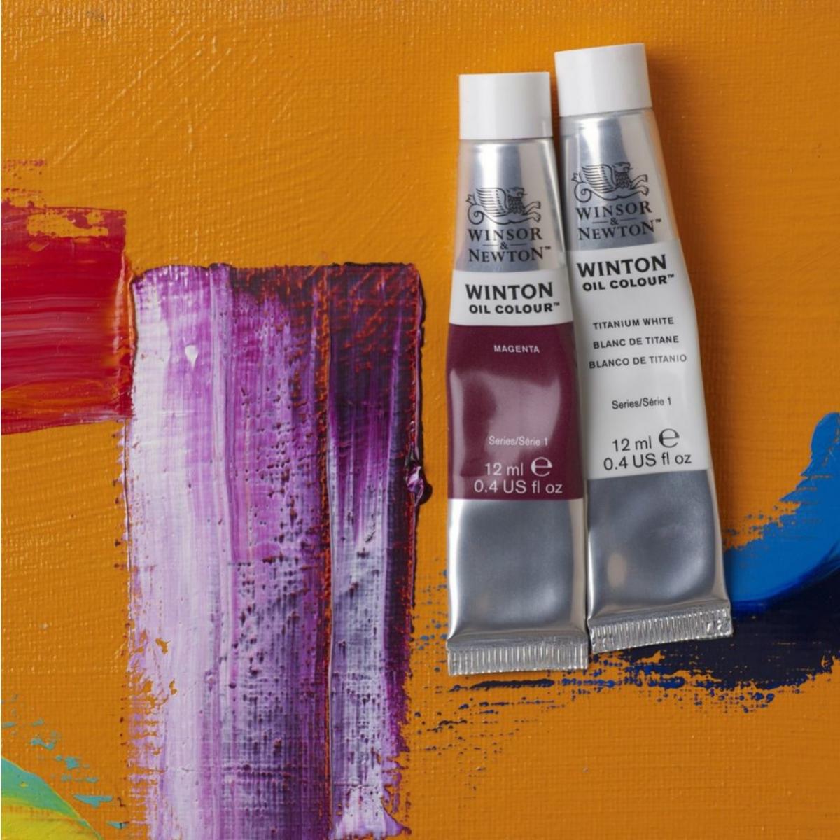 Conjunto de Tinta Oleo Winsor & Newton - 10 Cores- 12ml Winsor & Newton