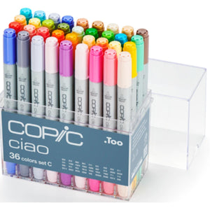 Copic Ciao - Estojo com 36 Cores - Conjunto 36C