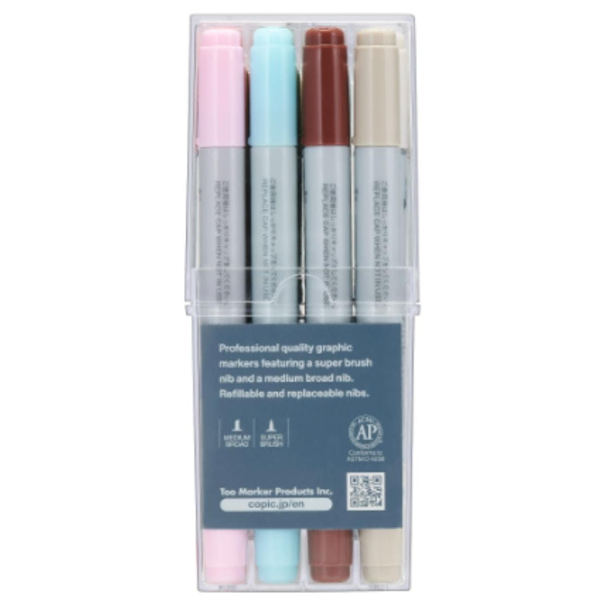 Copic Ciao - Estojo com 36 Cores - Conjunto 36E Copic