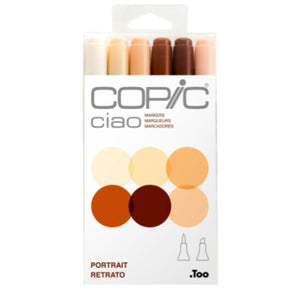 Copic Ciao Portrait - 6 Cores para Retratos