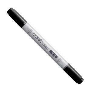 Copic Ciao Preta - Cor 100 Avulsa