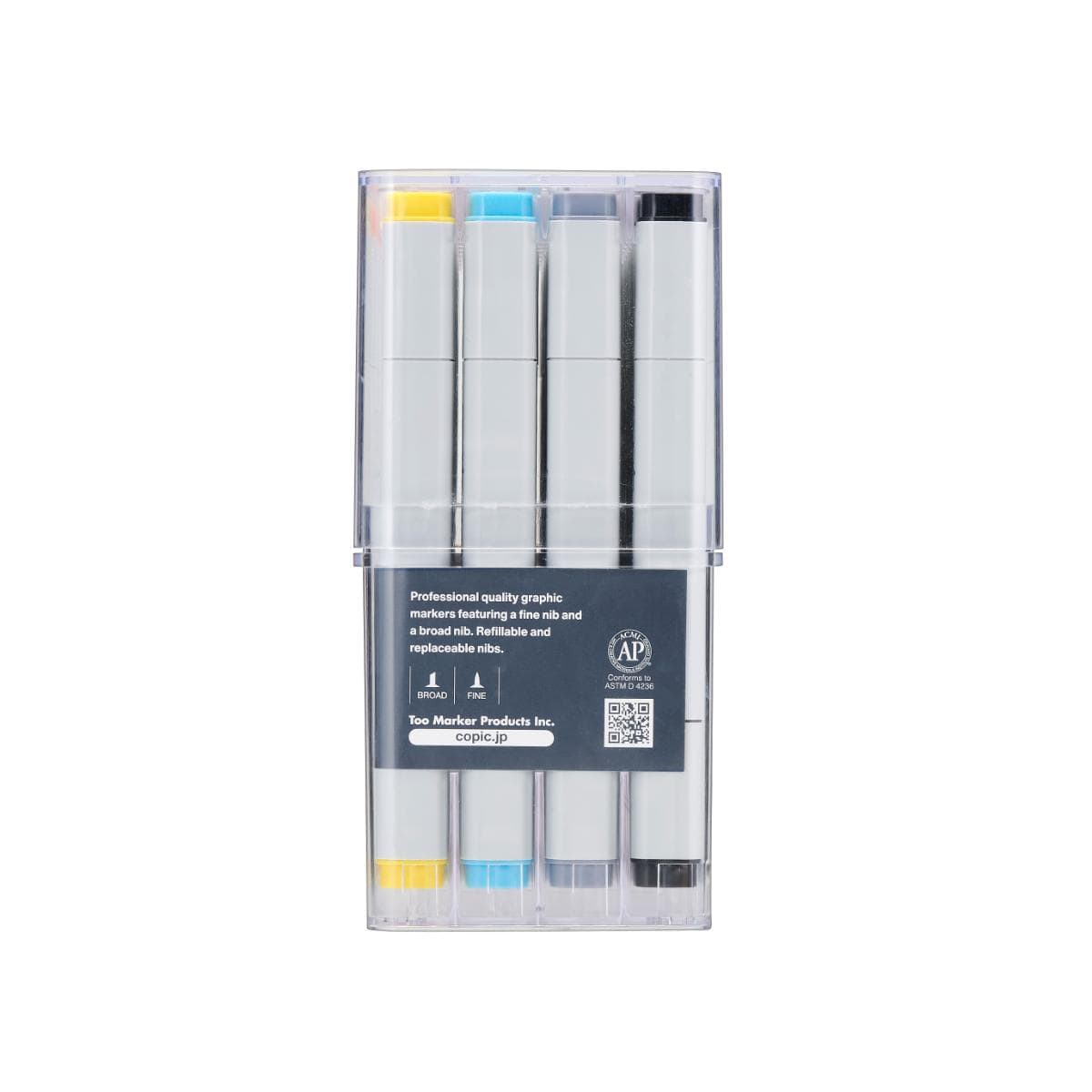 Copic Classic - Estojo com 36 Cores - Marcador Copic Copic