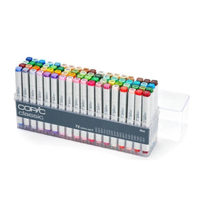 Copic Classic - Estojo com 72 Cores - Conjunto 72C