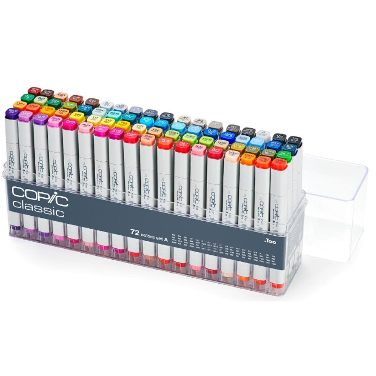 Copic Classic - Estojo com 72 Cores Conjunto A Copic