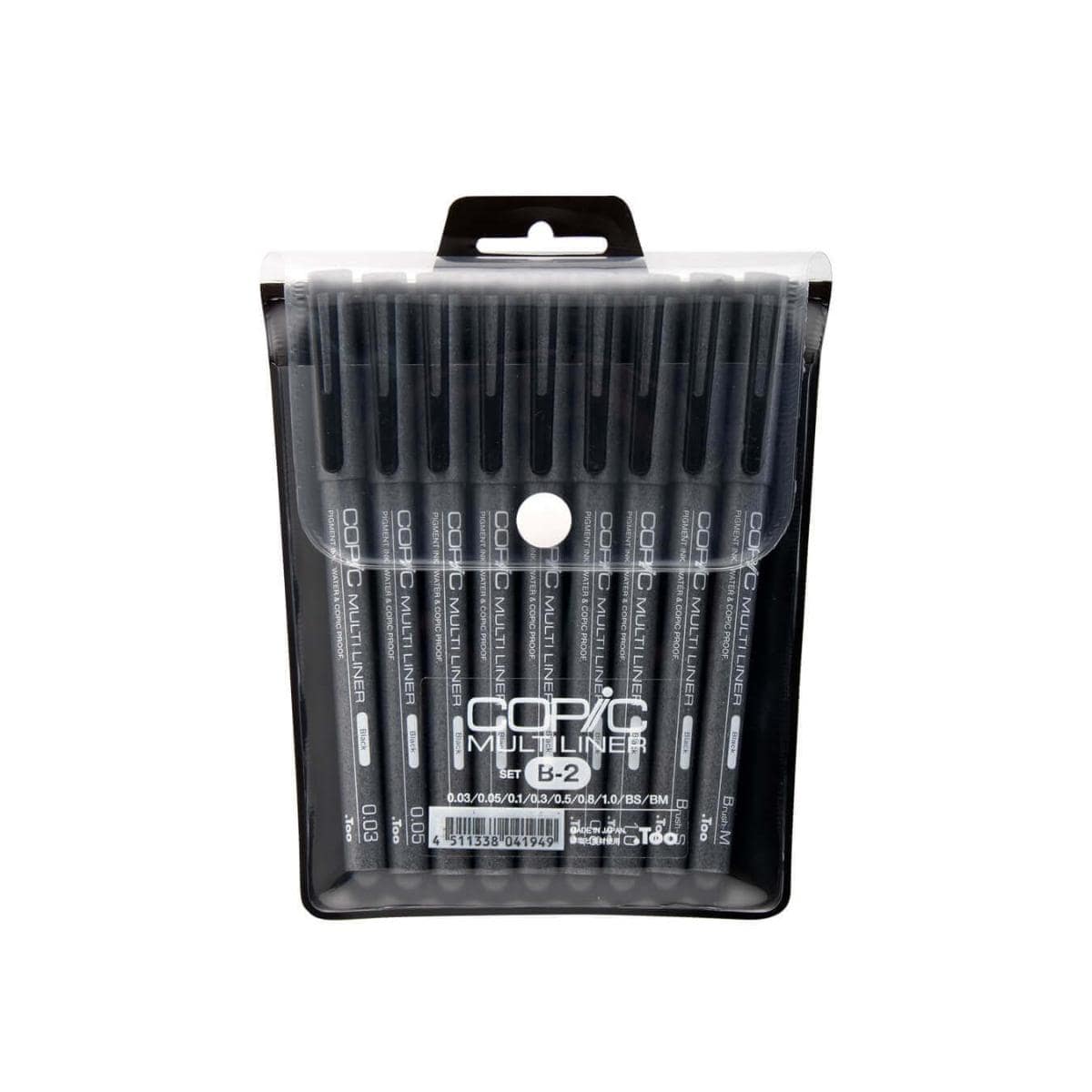 Copic Multiliner - Estojo com 9 - Conjunto B2 Copic