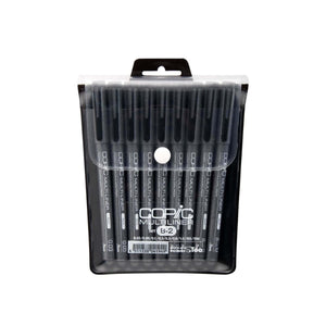 Copic Multiliner - Estojo com 9 - Conjunto B2