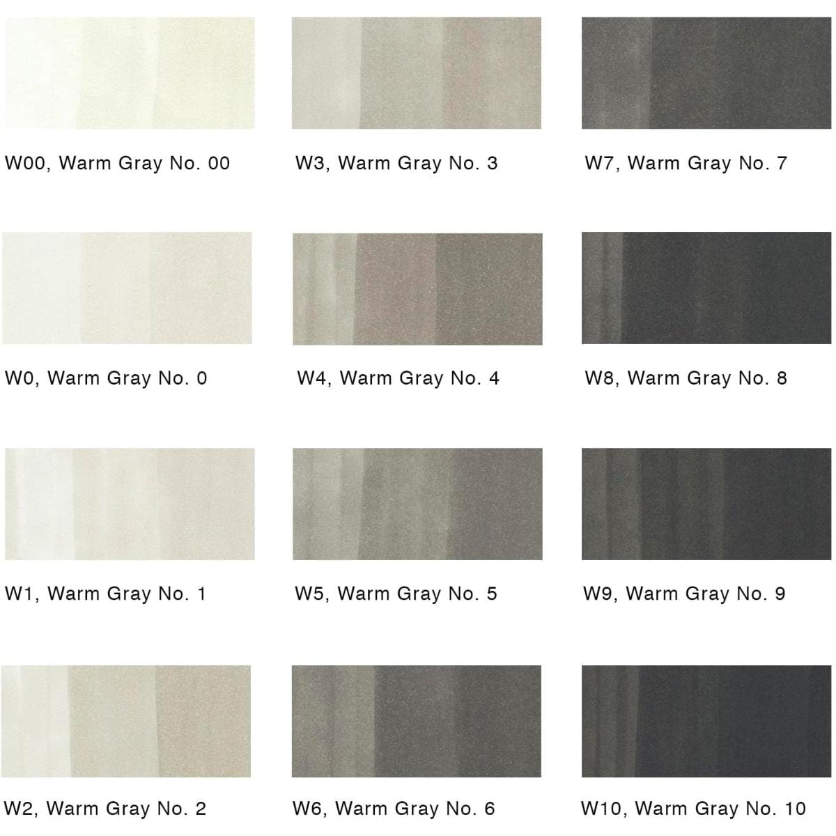 Copic Sketch - 12 Tons de Cinza - Cool Gray Copic