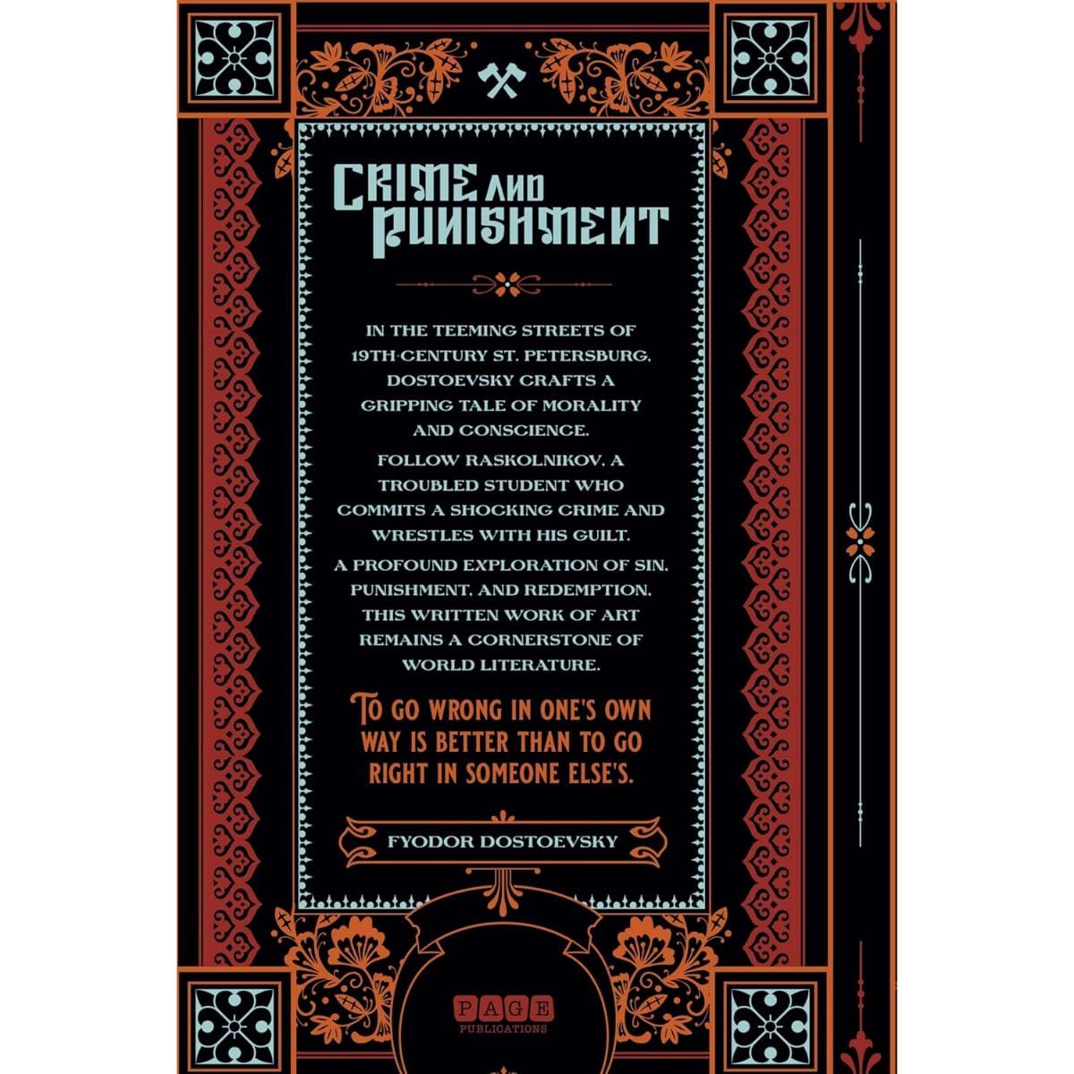 Crime and Punishment - Page Classics Page Classics