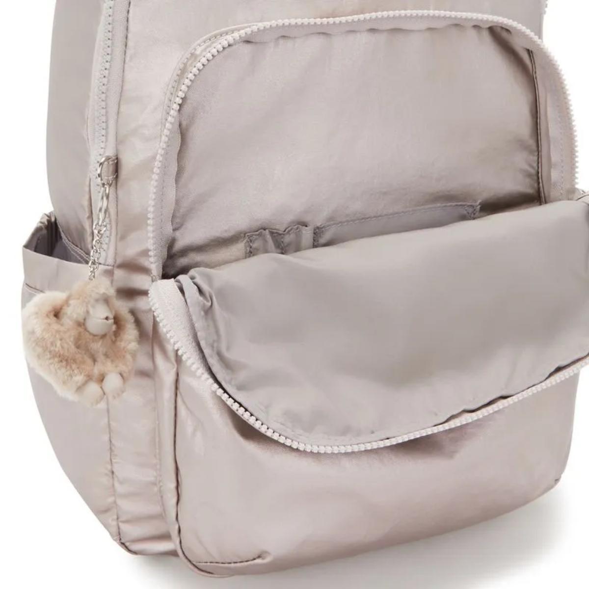 Mochila Kipling Seoul - Metallic Glow