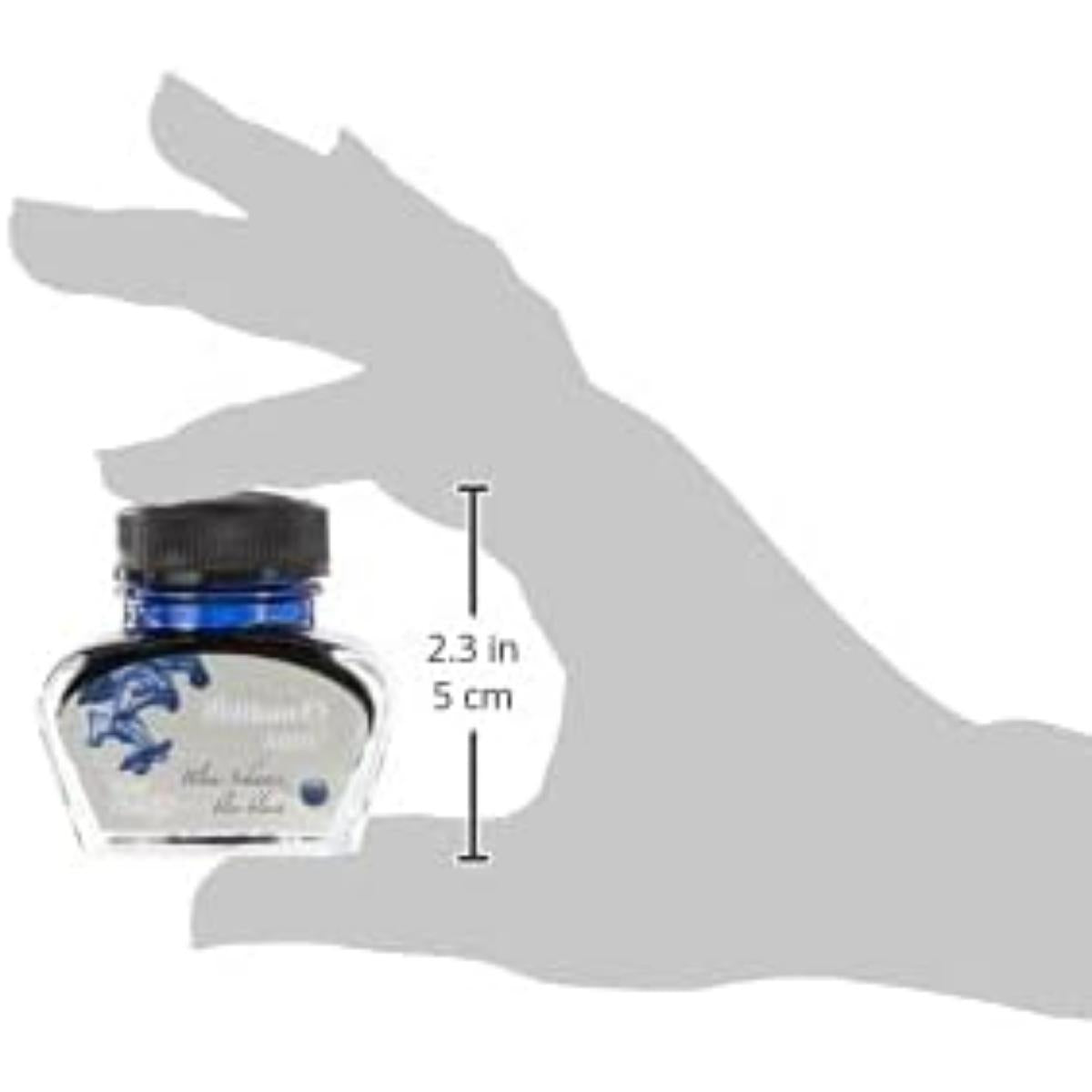 Tinta Para Caneta Tinteiro Pelikan 4001 - Blue Black - 30ml