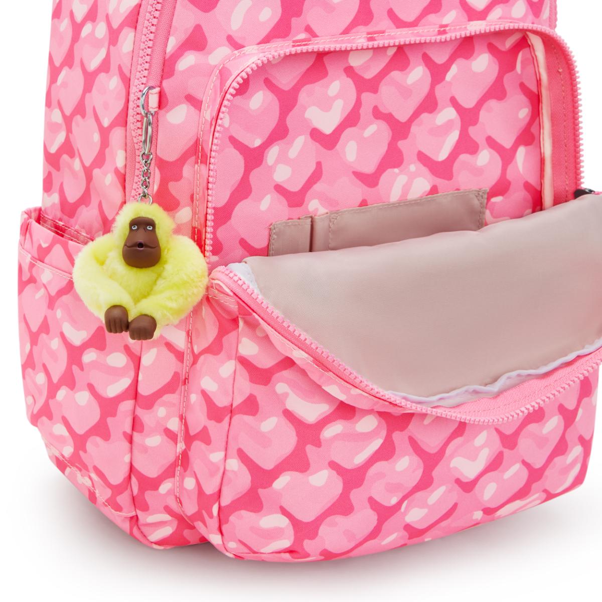 Mochila Kipling Seoul - Adorable Hearts - Estampado