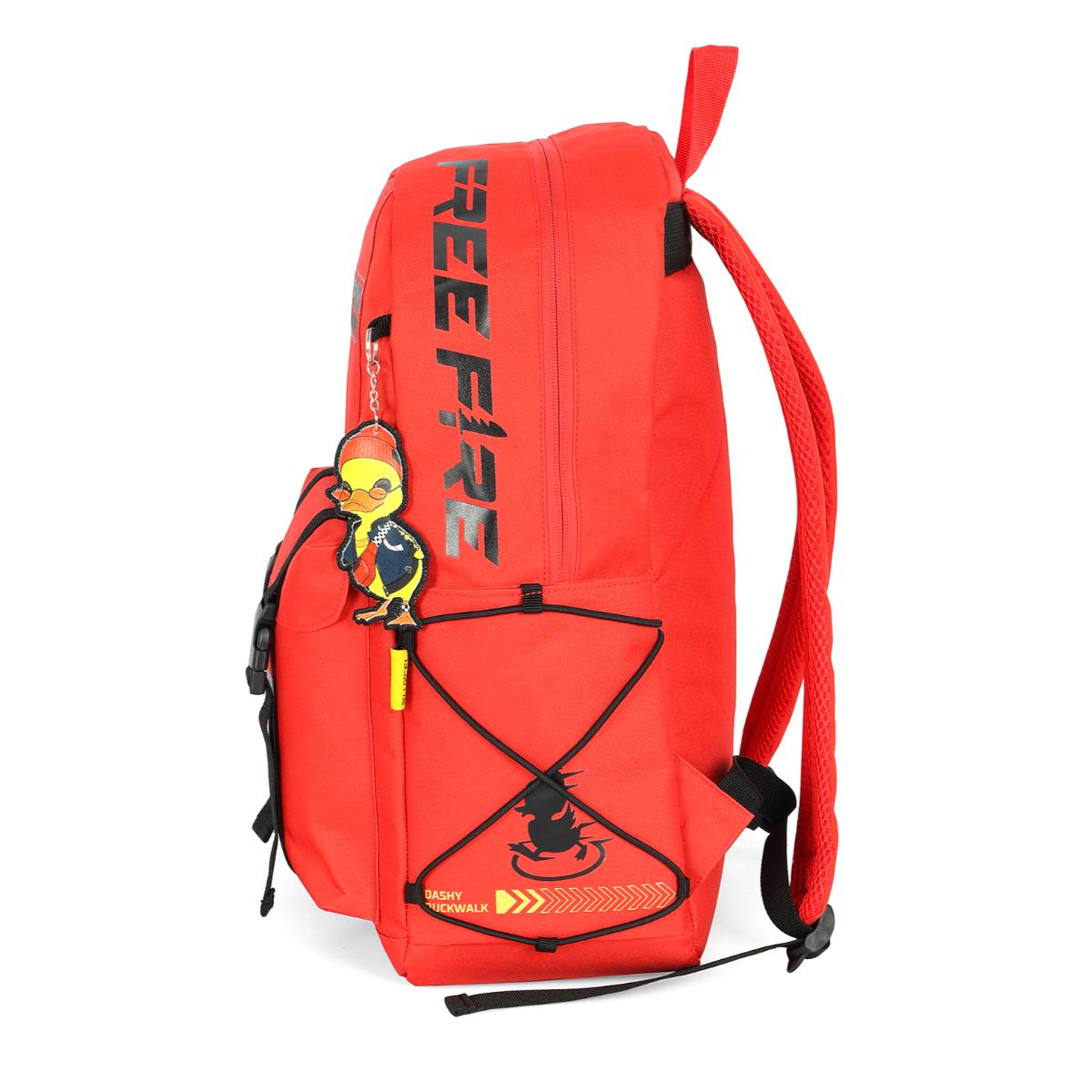 Mochila Free Frire FF - Patopinho - Vermelha