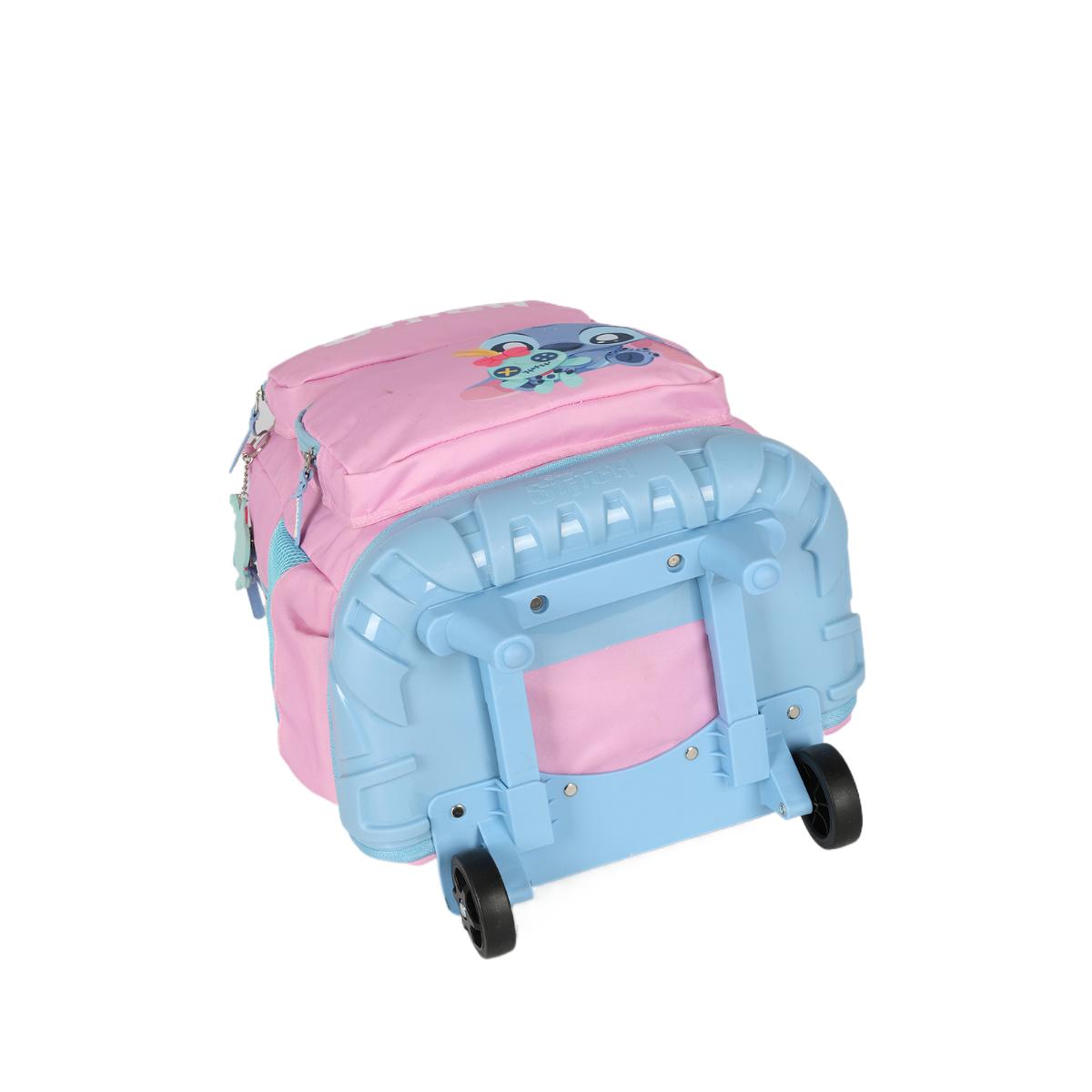 Mochila com Rodas Stitch Pastel Pink - MC50042SC