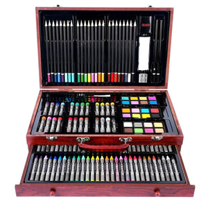 Kit Desenho Completo Aureuo - Maleta com 140 Peças