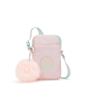 Bolsa Transversal Kipling Tally - Blush Metallic