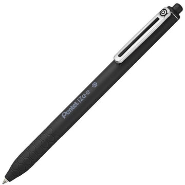 Caneta Esferográfica Retrátil Izee - Preta - 0.7mm