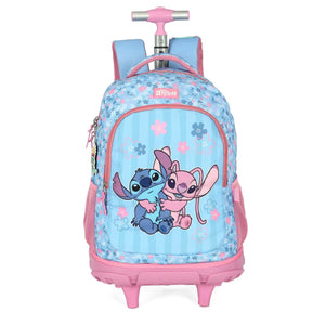 Mochila Com Rodas Stitch - Up4You - Rosa -SC0300UN