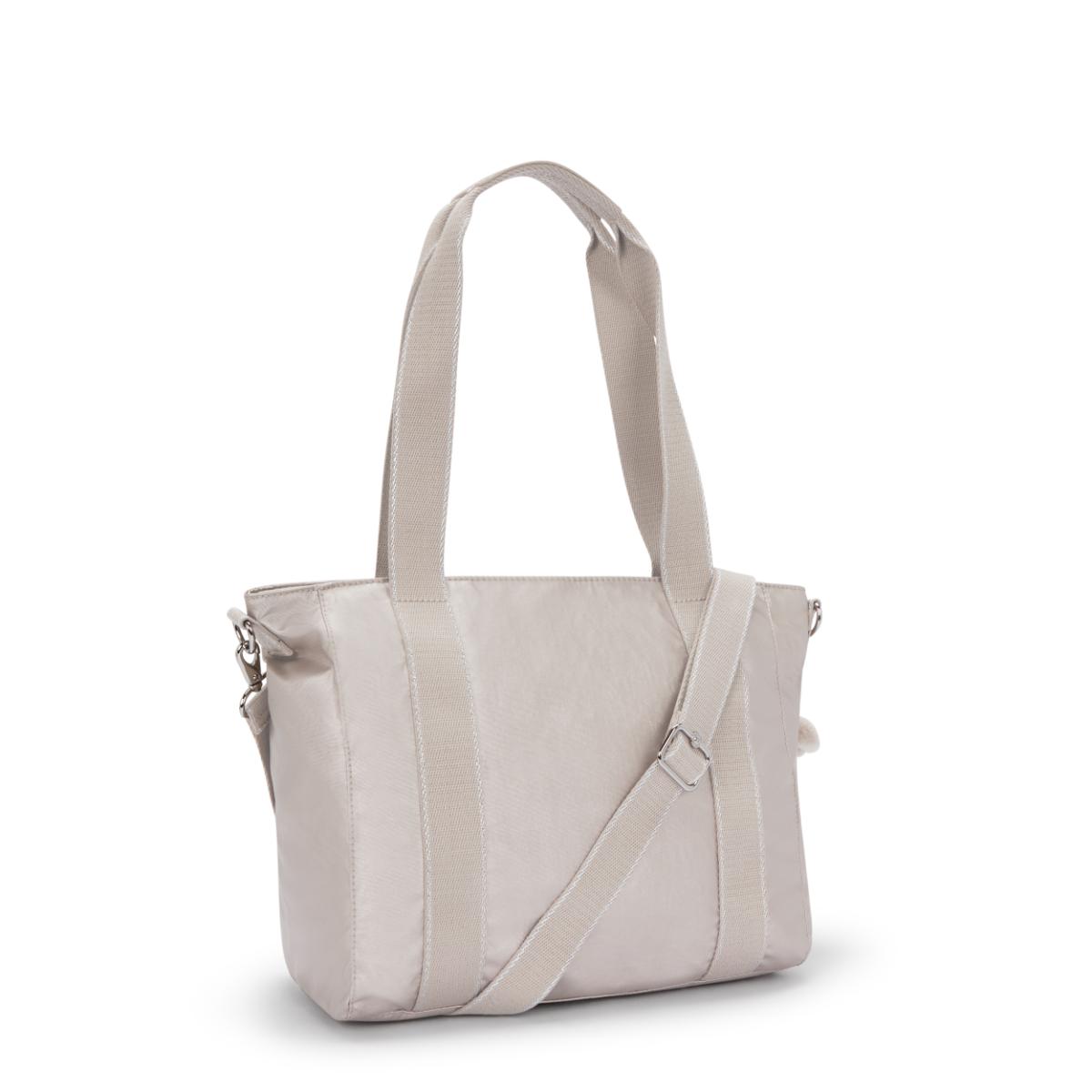 Bolsa de Mão Kipling Asseni - Metallic Glow - Rosa