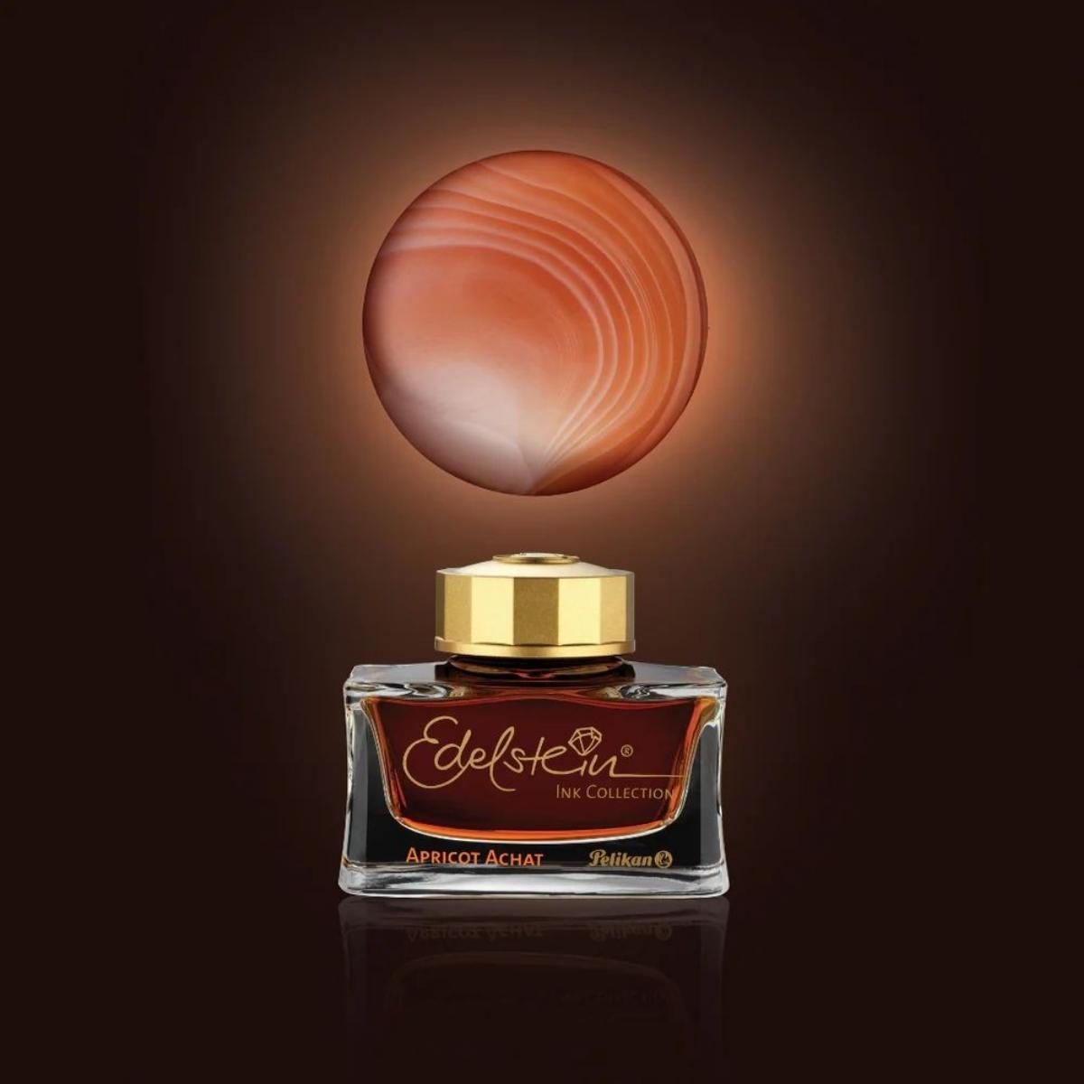 Tinta Para Caneta Tinteiro Pelikan Edelstein - Apricot Achat  - 50ml