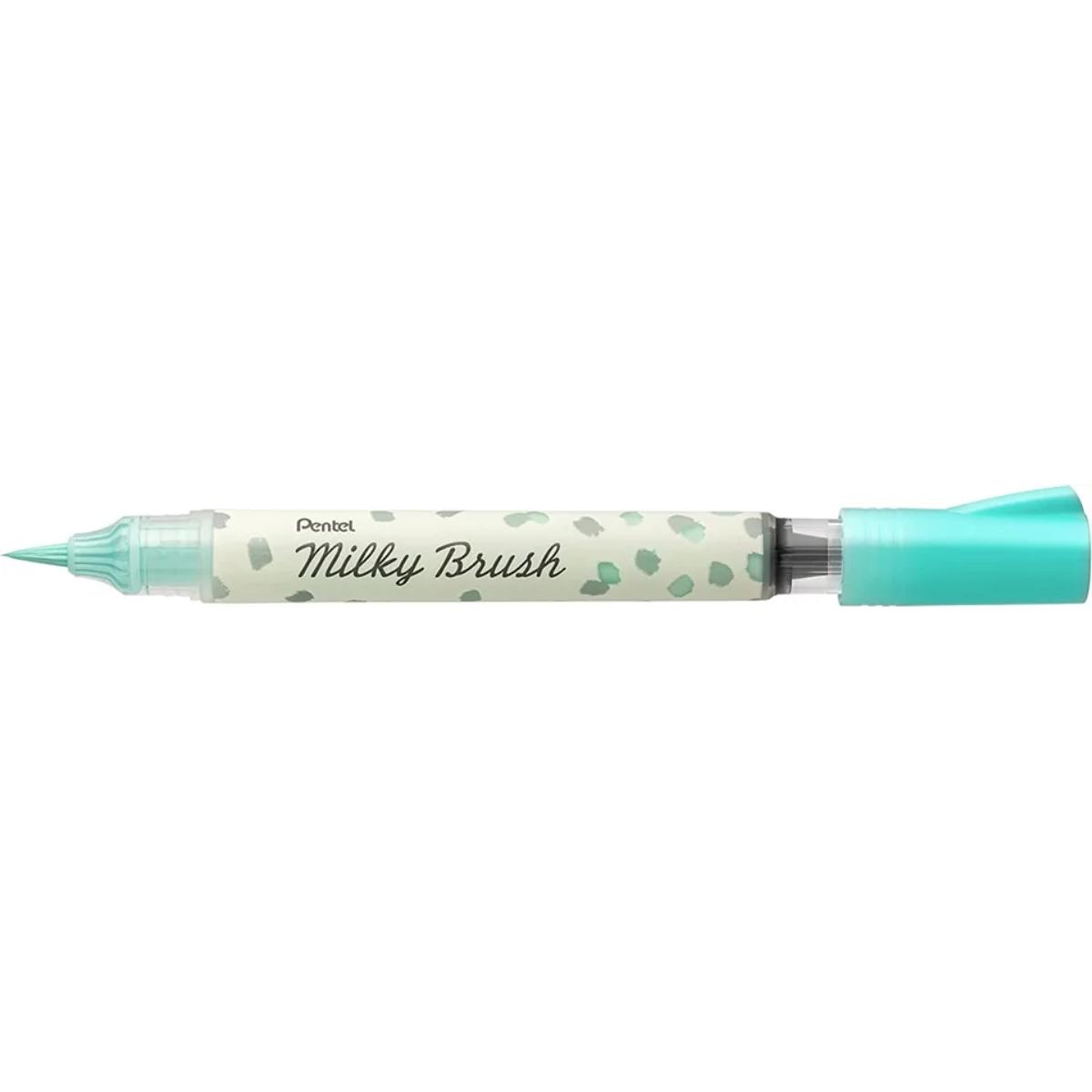 Brush Pen Pentel Milky Brush - Cores