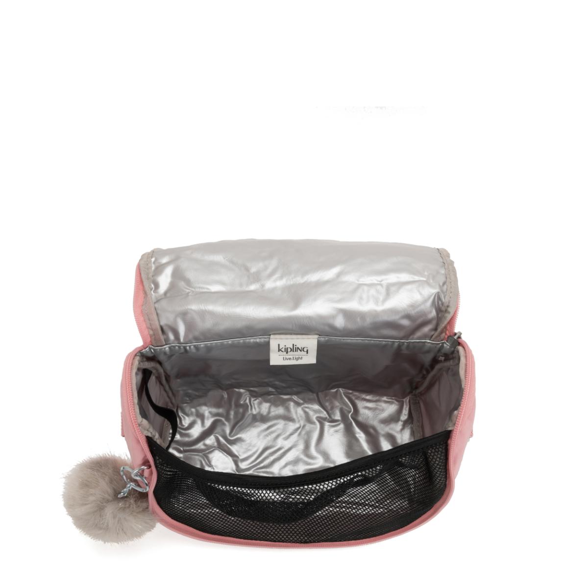 Lancheira Kipling New Kichirou - Bridal Rose - Rosa