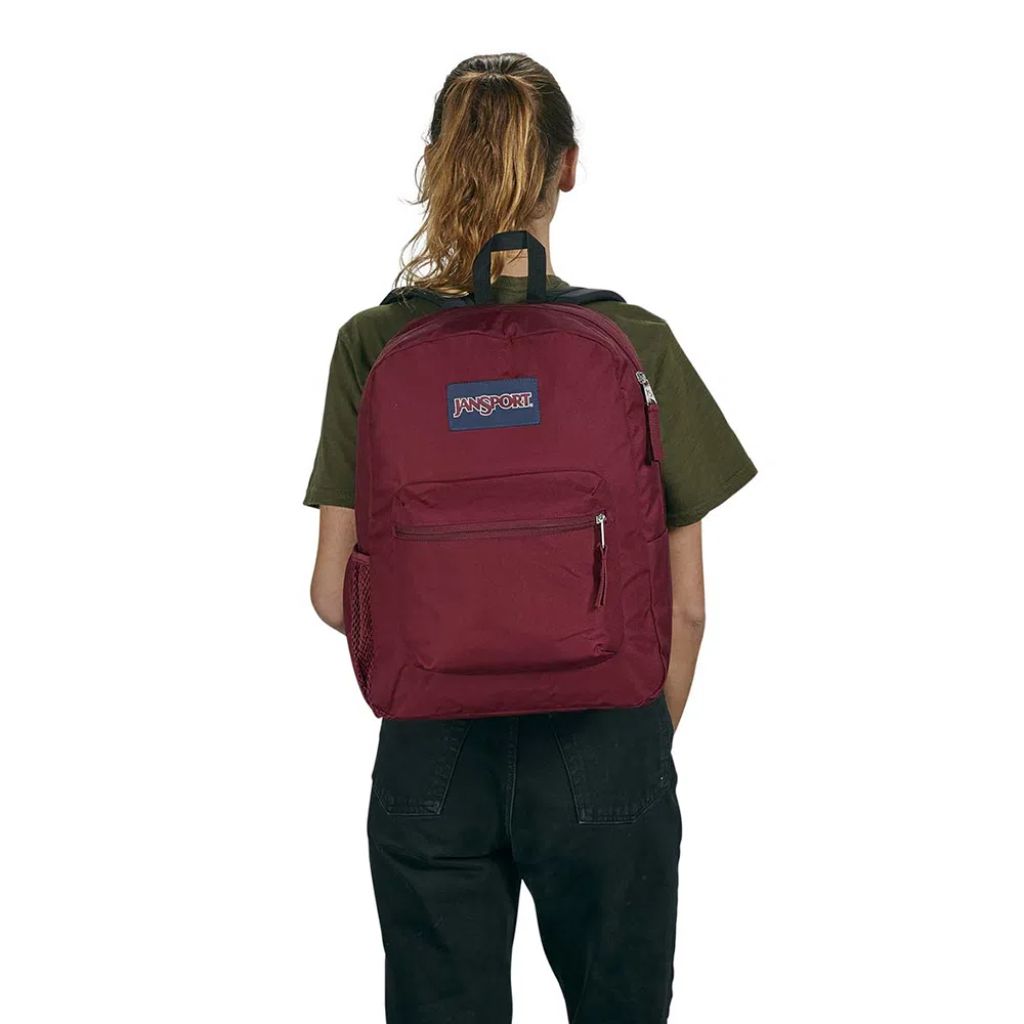 Mochila Jansport Cross Town- Vinho