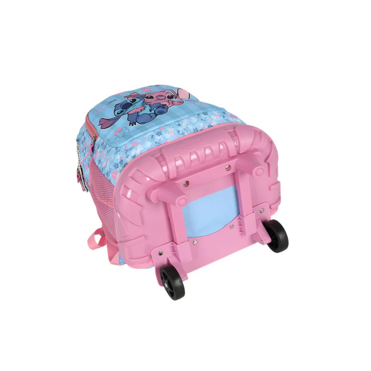 Mochila Com Rodas Stitch - Up4You - Rosa -SC0300UN