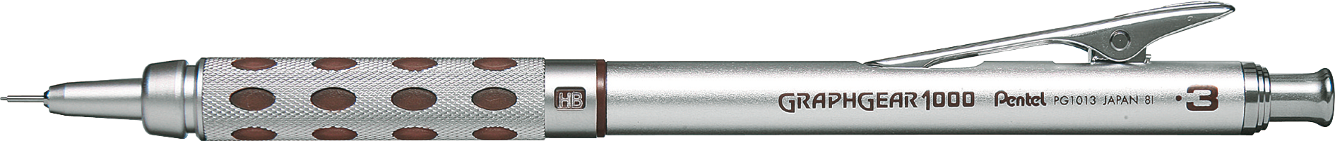 Lapiseira Pentel GraphGear 1000 - 0,3mm