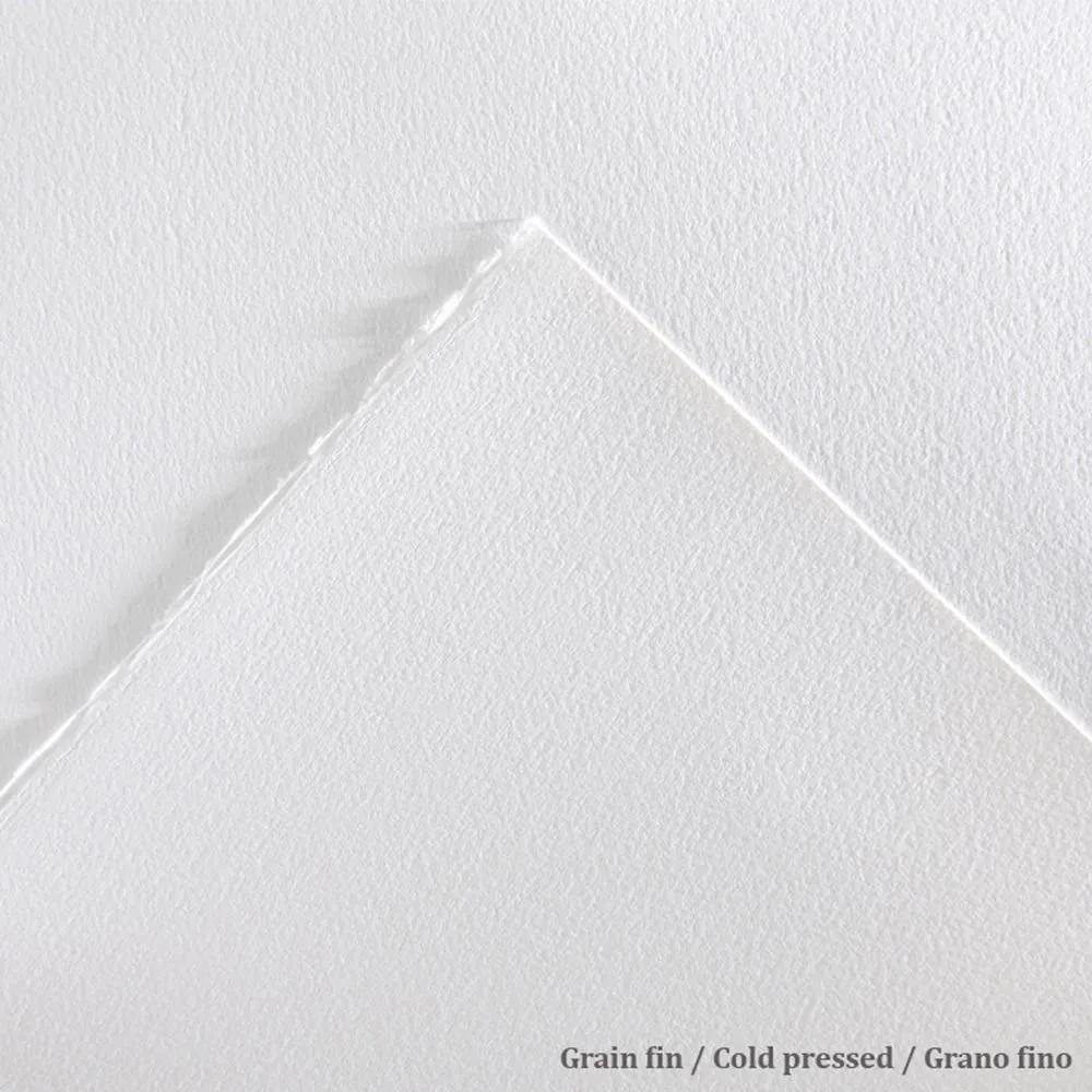 Papel Para Aquarela Canson Aquarelle Grão Fino 300g - 23x31cm