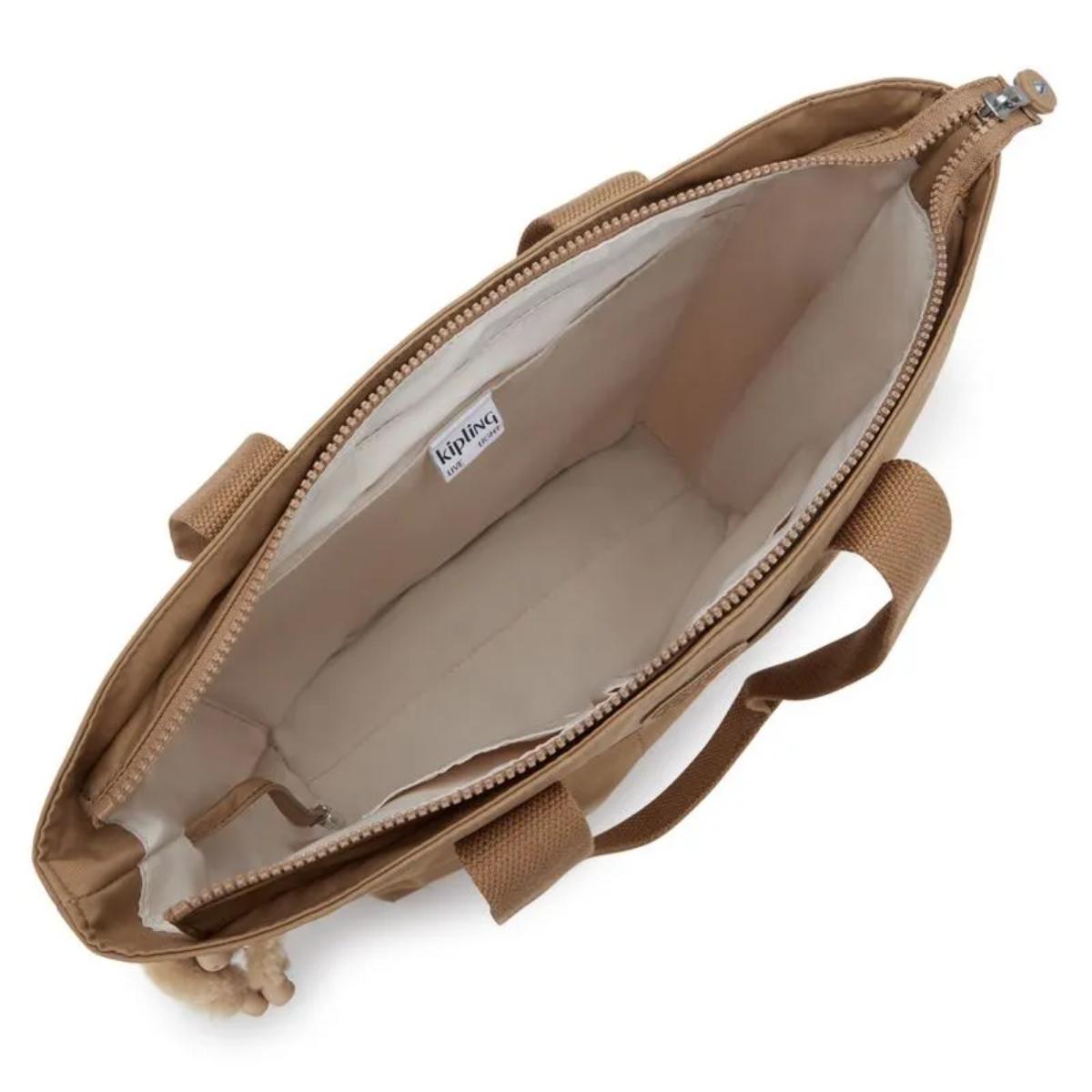 Bolsa Kipling Hanifa - Early Tan
