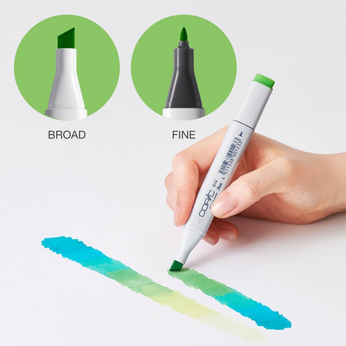 Copic Sketch- Estojo com 72 Cores - Conjunto 72B