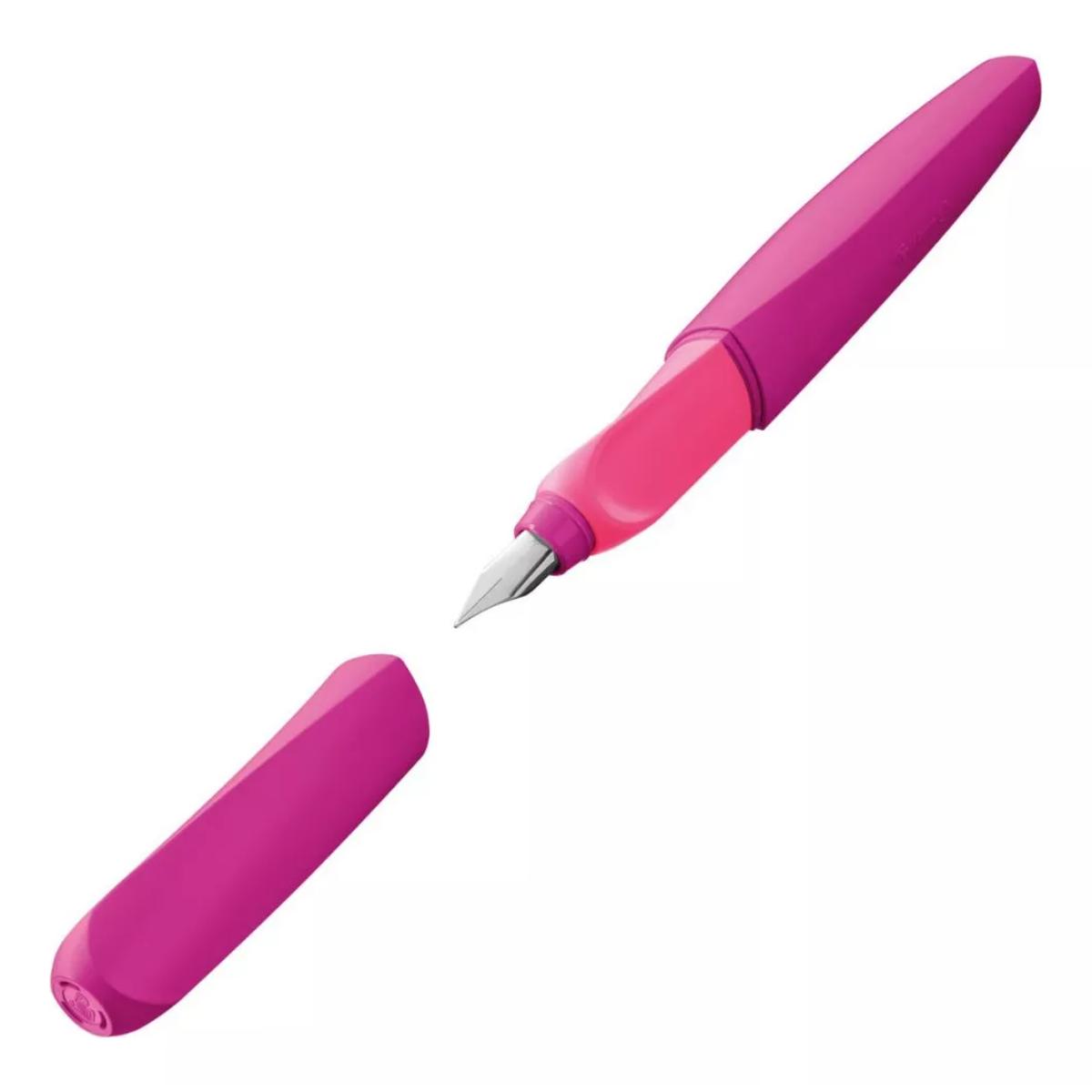 Caneta Tinteiro Pelikan Twist - Neon Plum - Pena M