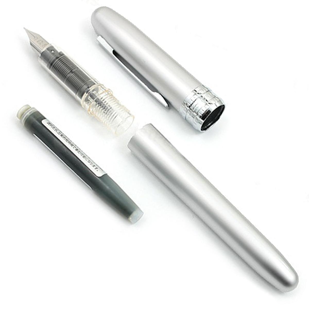 Caneta Tinteiro Platinum Plaisir - 0.5 Ice White