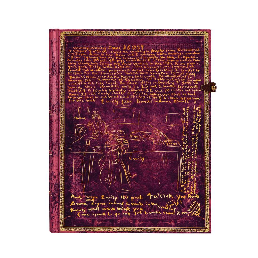Caderno Paperblanks Ultra - The Brontë Sisters - Sem Pauta