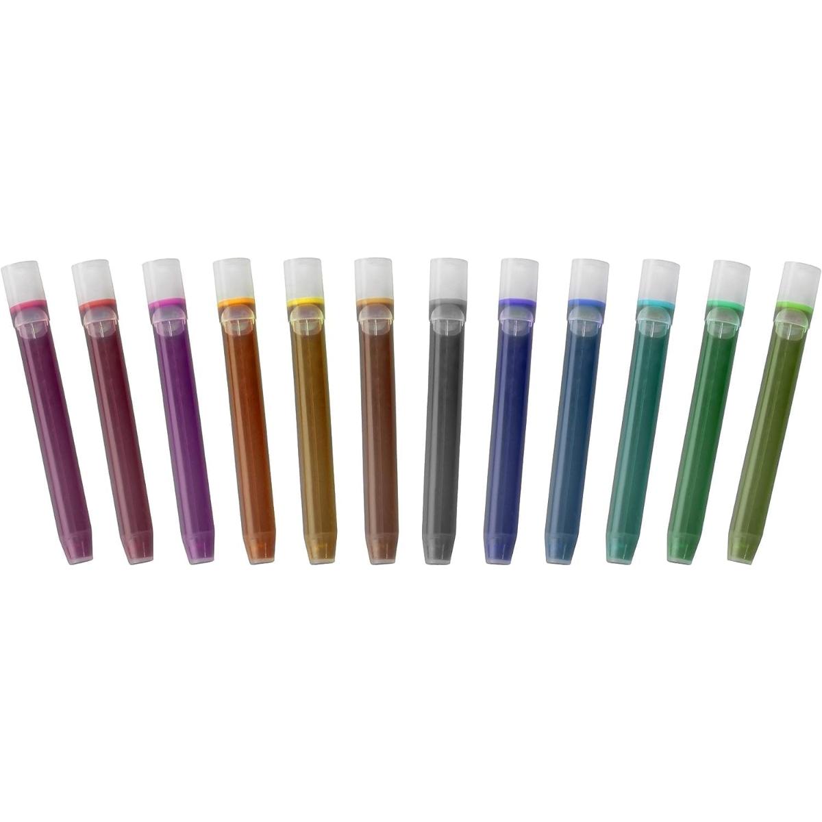 Cartucho de Tinta Pilot - Parallel Pen IC-P3-AST - 12 Cores