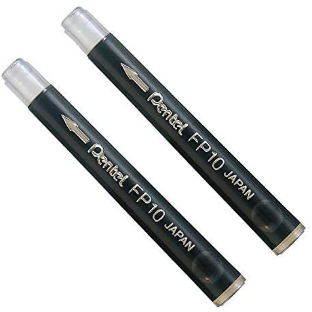 Pocket Brush Pentel - Blister com Caneta e 2 Refis