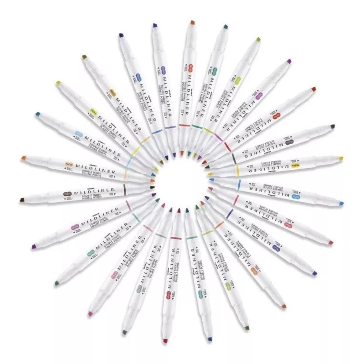 Marca Texto Zebra Mildliner - Cores