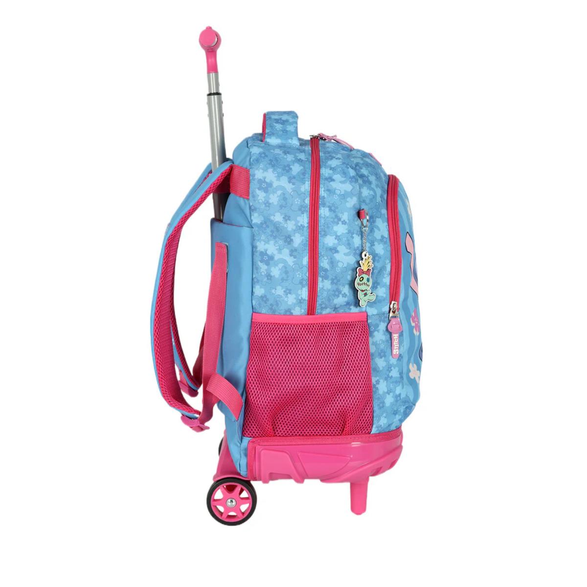 Mochila  Com Rodas Stitch - Up4You - Pink - SC0310UN