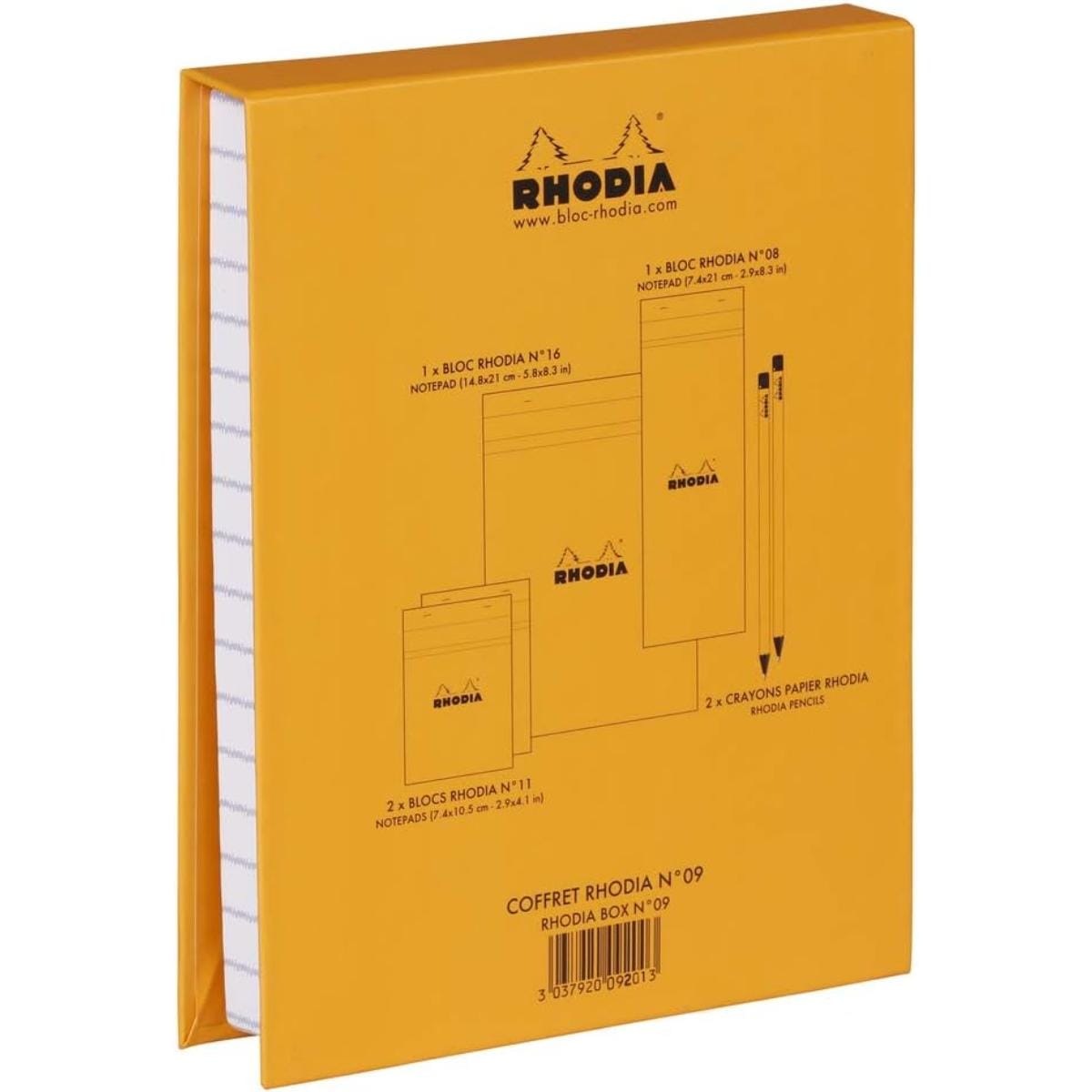 Essential Box Rhodia C/6 - Orange Rhodia