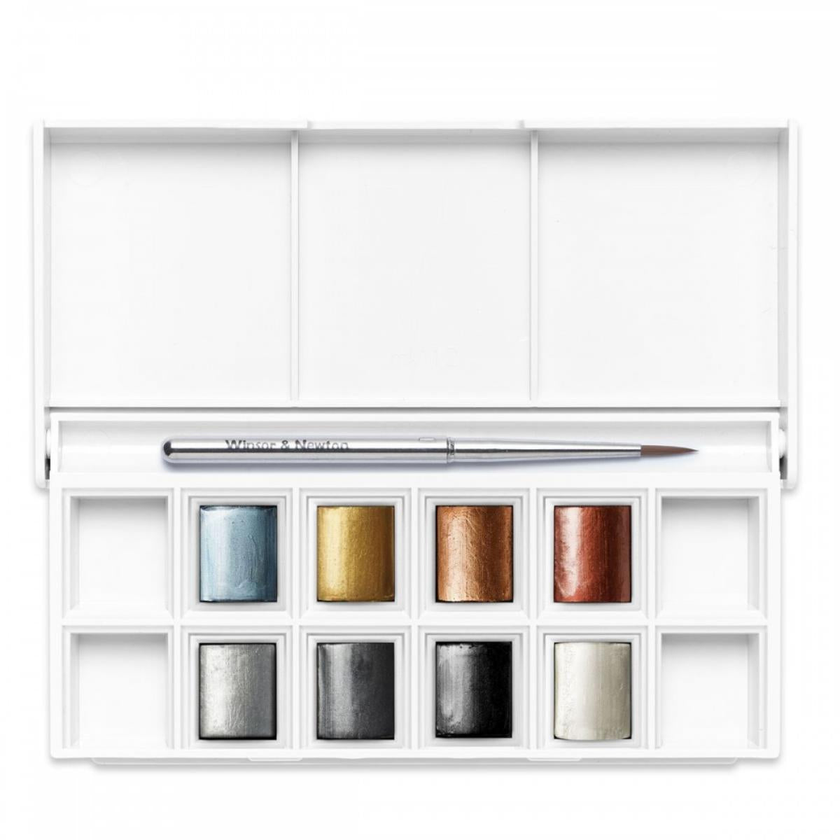 Estojo Aquarela Winsor & Newton Cotman - 08 Cores Metálicas Winsor & Newton