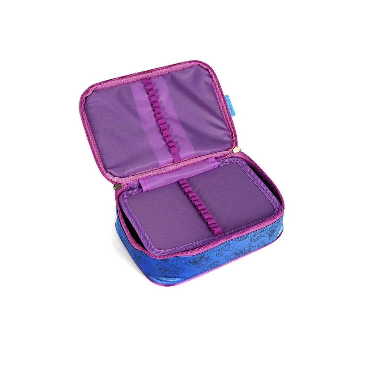 Estojo Box Stitch Holográfico - Roxo Up4You