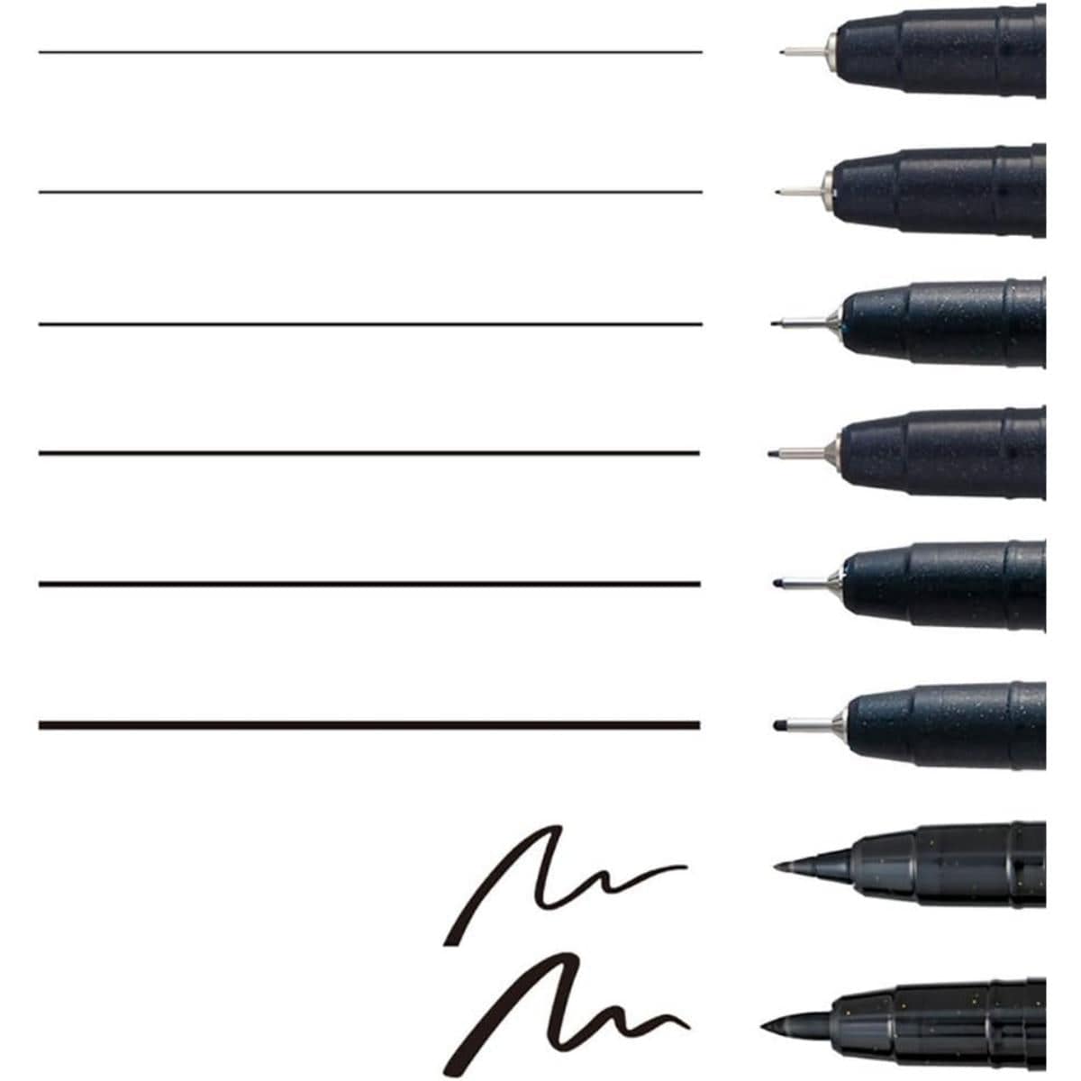 Estojo de Canetas Para Desenho Kuretake Mangaka - 8 Canetas Kuretake