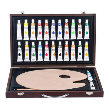 Estojo de Tinta Acrílica Sinoart - 34 Peças Sinoart