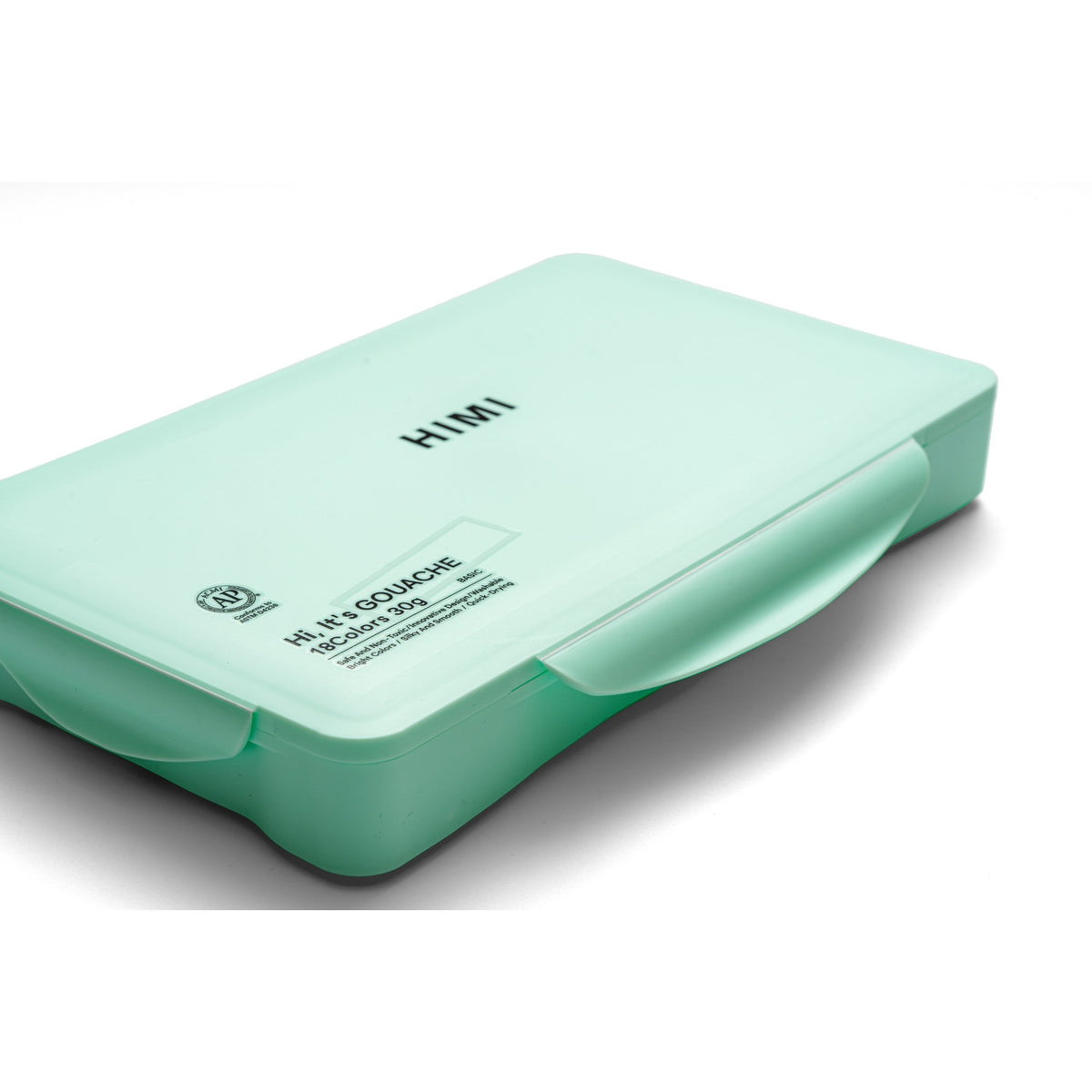 Estojo de Tinta Guache Himi - 18 Cores - Verde HIMI