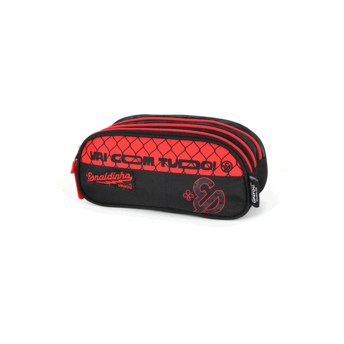 Estojo Juvenil Enaldinho by Up4you - Vermelho Up4You